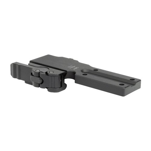 Trijicon MRO Low QD Optic Mount offers smooth QD lever operation, superior clamping, tool-free adjustments, lightweight design, and lifetime durability.