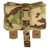 Grey Ghost Gear's Roll Up Dump Pouch offers compact storage for extra gear, attaches to MOLLE/PALS webbing, and features a secure cinch strap closure.