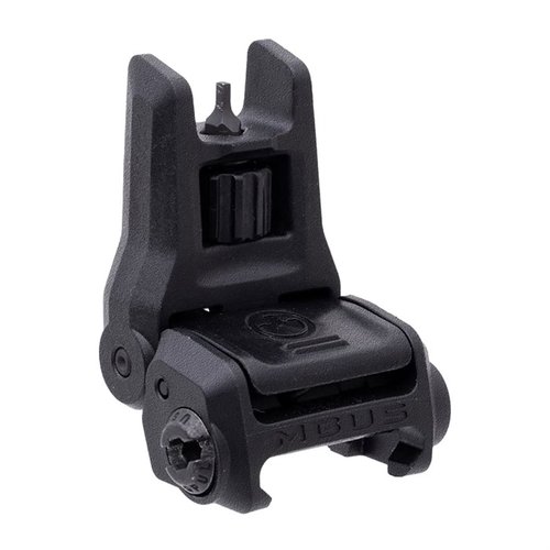 Magpul MBUS 3 Front Sight offers a lightweight, durable design, tool-free elevation adjustment, and spring-loaded deployment, perfect for AR-15 enthusiasts.