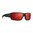 MAGPUL ASCENT GLASSES BLACK FRAME/GRAY LENS RED MIRROR POLARIZED