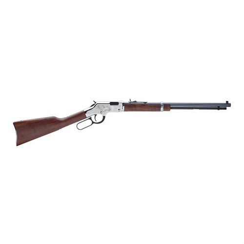 Silver Eagle II combines American history with modern craftsmanship, featuring a 20" octagonal barrel, buckhorn sights, and built on the award-winning Henry Golden Boy platform.