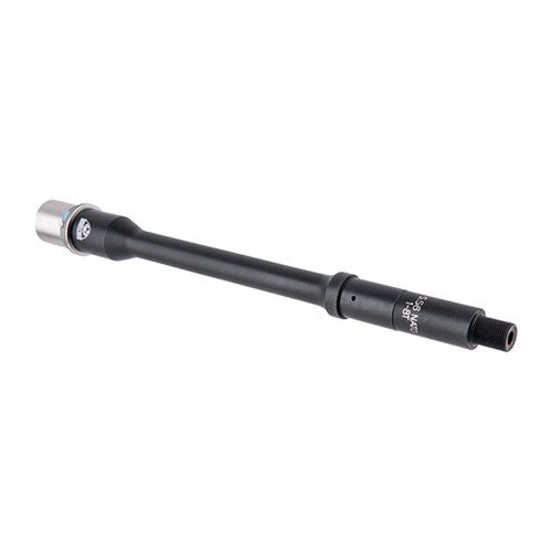 Faxon’s Gov’t/SOCOM 5.56 AR-15 barrel offers a balanced profile for accuracy, durable QPQ Nitride finish, and is rigorously tested for reliability.