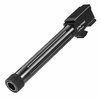 Alpha Wolf barrels ensure unmatched accuracy and reliability, featuring drop-in installation, compatibility with various ammo types, and a durable Salt Bath Nitride coating.