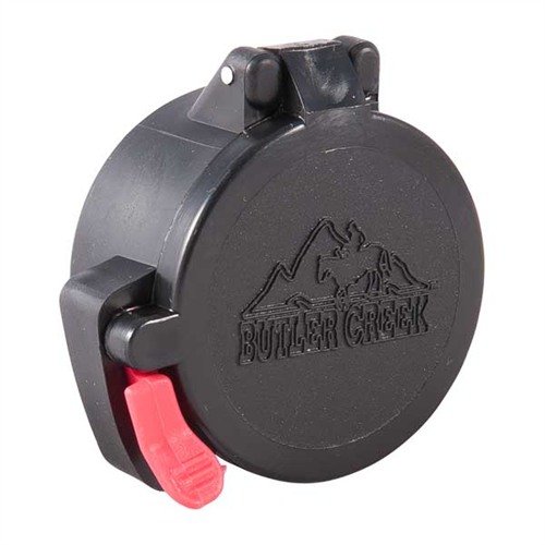 Weatherproof and dust-proof, these FLIP OPEN EYEPIECE LENS COVERS protect your scope lenses from damage, flipping open easily for quick access.