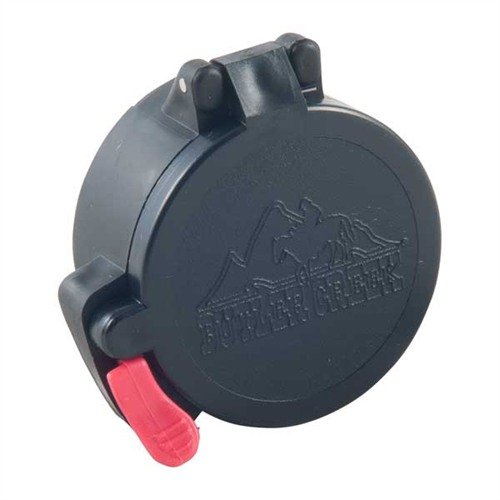 FLIP OPEN EYEPIECE LENS COVERS by BUTLER CREEK protect your lenses from debris with weatherproof, dust-proof, and moisture-proof design, flipping open easily.