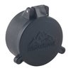 FLIP-OPEN OBJECTIVE LENS COVERS from BUTLER CREEK protect your scope's lenses from debris with easy flip-open access, ensuring durability in any tactical or hunting scenario.