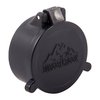 FLIP-OPEN OBJECTIVE LENS COVERS protect your scope's lenses from debris with weatherproof, dust-proof, and moisture-proof designs, easily flipping open with a finger.