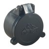 FLIP-OPEN OBJECTIVE LENS COVERS protect your scope from debris with weatherproof, dust-proof, and moisture-proof design; easy to open with finger pressure.