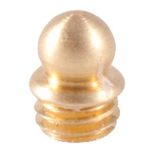 SIGHT BEADS by BRADLEY GUNSIGHT offer superior strength and indexing with solid brass construction, available in gold or silver, for enhanced shooting accuracy.