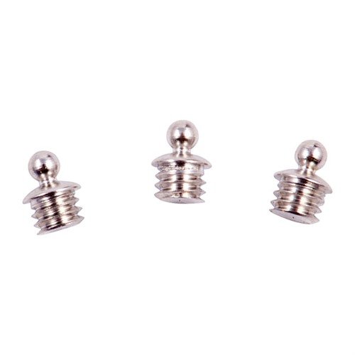 SIGHT BEADS by BRADLEY GUNSIGHT offer superior strength and indexing with solid brass construction, available in dull silver or gold for enhanced visibility.