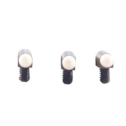 Bradley SIGHT BEADS offer superior strength and positive indexing with a steel base, available in plastic or brass, ensuring reliable performance for your firearm.