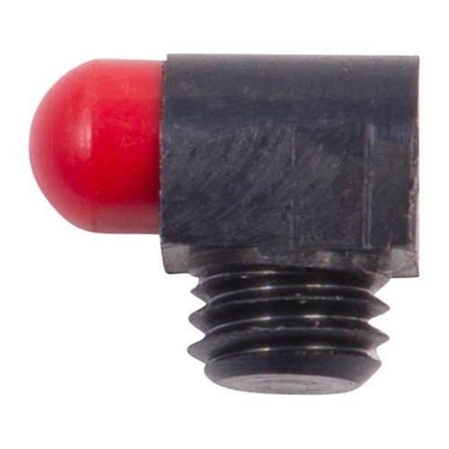 Standard Bradley SIGHT BEADS offer superior strength and indexing with a steel base and vibrant red plastic bead, ensuring precise aiming for your firearm.