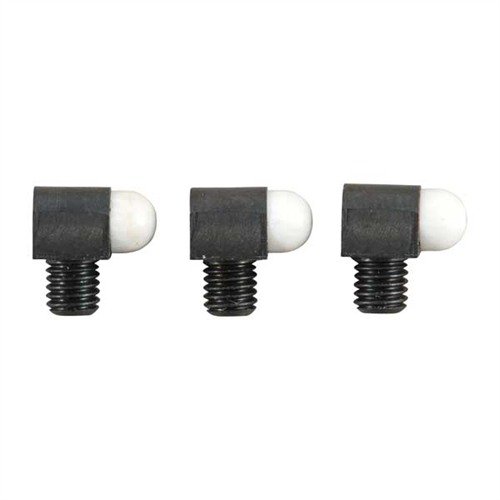 SIGHT BEADS from BRADLEY GUNSIGHT offer enhanced indexing and durability with a steel base and plastic or brass beads, perfect for precision shooting.