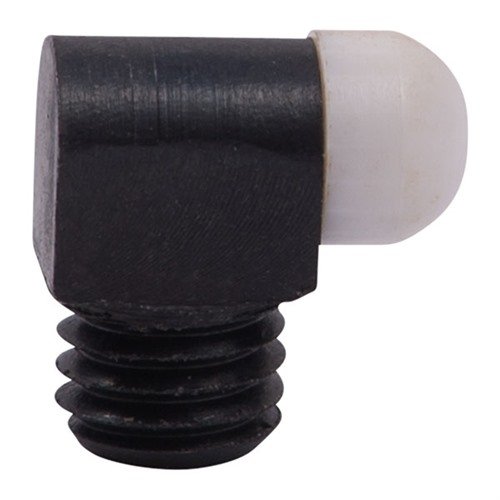 Standard Bradley SIGHT BEADS provide improved indexing and strength with a steel base, available in red or white plastic and solid brass options for durability.