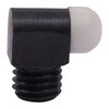 BRADLEY GUNSIGHT STD BEAD, 5/32" 8-40 TPI, 1/8" SHANK, WHITE