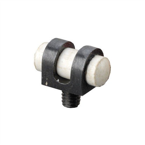 Carlsons High Visibility Front Sight Shotgun Beads offer easy visibility with white for cloudy days and fluorescent red for bright sunlight, ensuring accuracy in all conditions.