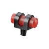 Carlsons High Visibility Front Sight Shotgun Beads offer easy visibility with white for dark days and fluorescent red for bright conditions, fitting 6-48 threads.