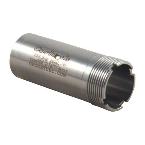 Upgrade your shotgun with Carlson's 12GA Mobilchoke tubes, crafted from non-rusting stainless steel, perfect for magnum and steel shot loads.