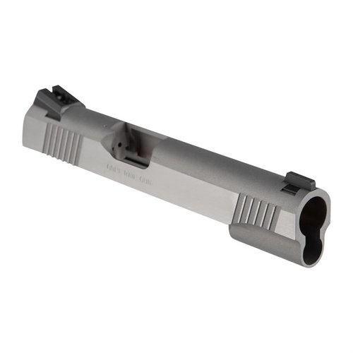 Upgrade your 1911 Government Models with the Colt 1911 GOVERNMENT RAIL SLIDE for enhanced durability, precision, and compatibility with various accessories.