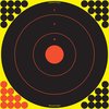 SHOOT-N-C® TARGETS make hits visible with bright halos, feature peel-n-stick backing, and include various bullseye sizes for easy target practice.