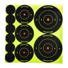 SHOOT-N-C® TARGETS feature bright halos for instant visibility, self-adhesive backing, and various bullseye sizes, ideal for precise shooting without scopes.