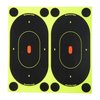 SHOOT-N-C® 7" Silhouette targets feature self-adhesive backing, bright fluorescent hits, and multiple target sizes for easy visibility and accurate shooting.