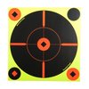 SHOOT-N-C® 8" Crosshair targets highlight hits with bright fluorescent colors, are peel-n-stick for easy use, and include repair pasters for convenience.
