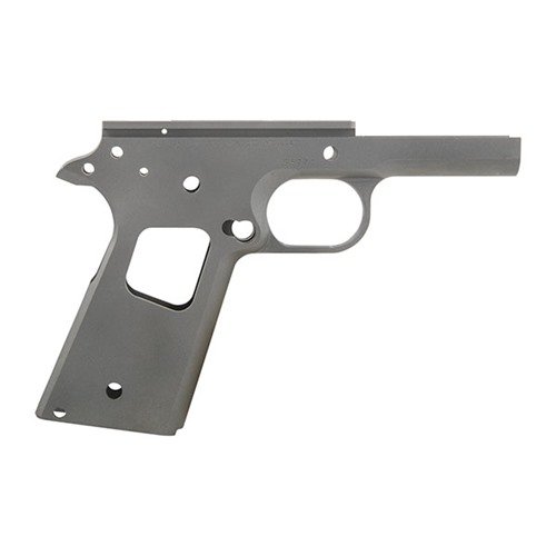 Build a custom 1911 with our precision-cast carbon or stainless steel receivers, featuring oversize frame rails for tight slide fit and durability.