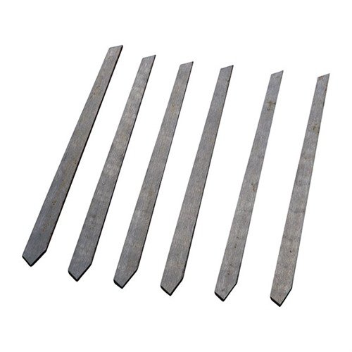 ANGLE BLADE EXPANDING CHOKE REAMER "D" BLADE SET offers smooth cutting, full adjustability, and precise choke alterations for 10 and 12 gauge barrels.