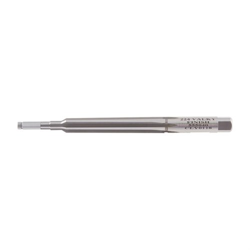 CLYMER LIVE PILOT FINISH REAMERS feature durable M42 Cobalt HSS, smooth cutting, interchangeable bushings, and oil grooves for muzzle flush chambering.