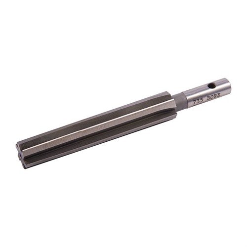 Back-bore reamers enhance shotgun performance by modifying choke and bore constrictions, removing pits effectively, and are made of durable M-7 high speed steel.