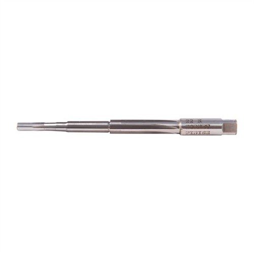 Precision-made Clymer 22 K Hornet Finish Reamer from M-7 High-Speed Steel ensures durability and accuracy for professional gunsmiths, guaranteed for a lifetime.