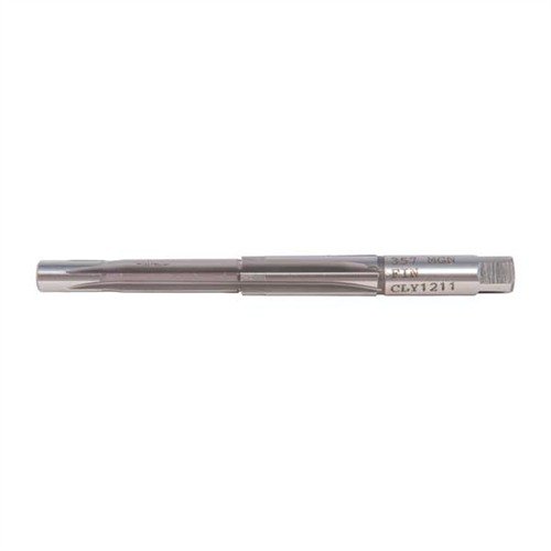 Clymer's Pistol Chambering Reamers ensure precise chambers for rimmed cartridges, crafted from M-7 High-Speed Steel for durability and accuracy.