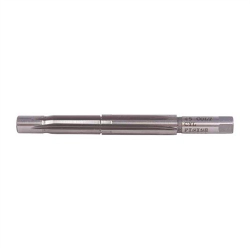 Precision PISTOL CHAMBERING REAMERS by Clymer, made from M-7 High-Speed Steel, ensure accurate chambers for .45 Long Colt and long-lasting performance.