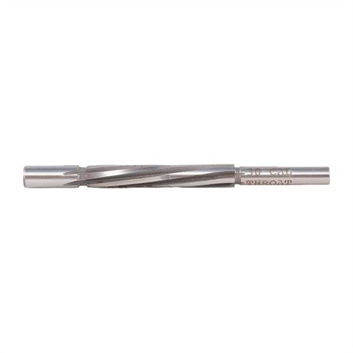 Precision THROATING REAMERS by Clymer, made from M-7 High-Speed Steel, ensure durability and accuracy for professional gunsmiths, enhancing freebore effectively.