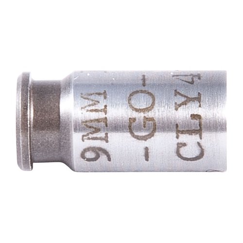 Clymer 9MM Luger Go Headspace Gauge ensures precise chamber measurement for safe, accurate firing, essential for new barrels and used guns.