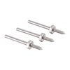 #6 Point Mandrel from CRATEX features a 1/8" shank diameter, fits 1/8" arbor holes, and supports up to 25,000 rpm for efficient gunsmithing tasks.