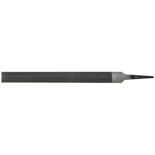 Brownells Half-Round Files offer precision with a dual-surface design for efficient shaping of flat and curved surfaces, ensuring high-quality craftsmanship.