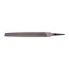 MILL FILES, SECOND CUT, 6" (15.2CM) are ideal for draw-filing and finishing metals, featuring a consistent thickness and square edges for precise work.