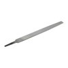 MILL FILES, SMOOTH CUT, 10" (25.4CM) are perfect for precise draw-filing and finishing metals, featuring a consistent thickness and square edges for excellent results.