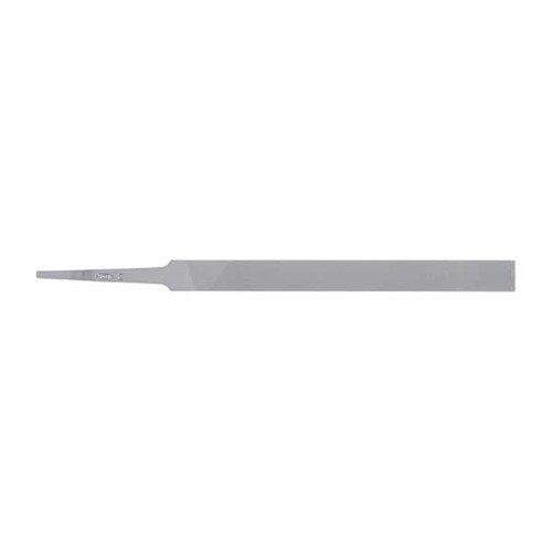Achieve precise final filing with the STANDARD PILLAR FILE, featuring a safe edge and double-cut sides for efficient work on firearms and gunsmith tools.