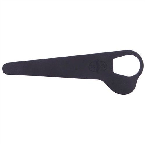 C&S Bushing Wrench features an integral shield for safety, heavy gauge steel for effortless use, and smooth edges to prevent damage during bushing removal.