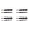 Dewey Copper Eliminator Bore Brushes feature aluminum components that prevent false-positive copper fouling, ensuring effective cleaning without scratches.