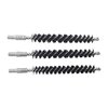 Dewey Copper Eliminator Bore Brushes feature aluminum components that prevent false-positive copper fouling, with nylon bristles for gentle yet effective cleaning.