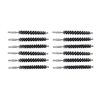 Dewey Copper Eliminator Bore Brushes feature all-aluminum components and nylon bristles, preventing false-positive copper fouling while ensuring gentle cleaning.