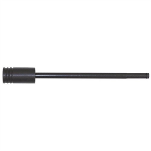 AR-15/M16 cleaning rod guide keeps solvent out of the action, features a brass bushing for stability, and fits .223/5.56mm rifles for effective cleaning.