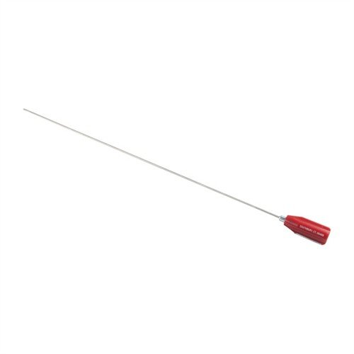 Dewey's 26" Small Caliber Rods are tough stainless steel tools designed for .17 and .20 caliber firearms, ensuring effective cleaning without embedding.