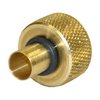 Dewey's C-30 Coated Rod Muzzle Guide features a machined brass design with an O-Ring retainer, ensuring no damage to rifling and perfect rod alignment.