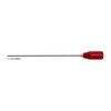 DEWEY's stainless steel rods resist scratches and embedment, featuring ball bearing handles and a universal brass patch loop for versatile cleaning.