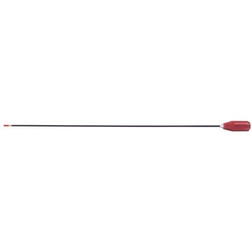 Dewey's 24" Coated Rods feature a tough nylon coating that protects rifling, a smooth ball bearing handle, and an adapter for standard brushes for easy use.